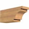 Ekena Millwork Mediterranean Smooth Rafter Tail, Western Red Cedar, 5 1/2"W x 8"H x 18"L RFT06X08X18MED00SWR - alternate 1